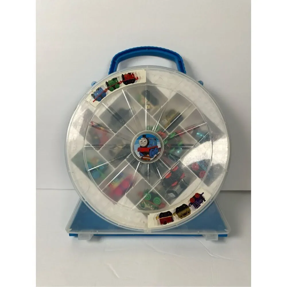 Thomas the Train Mini Trains lot with carrying case